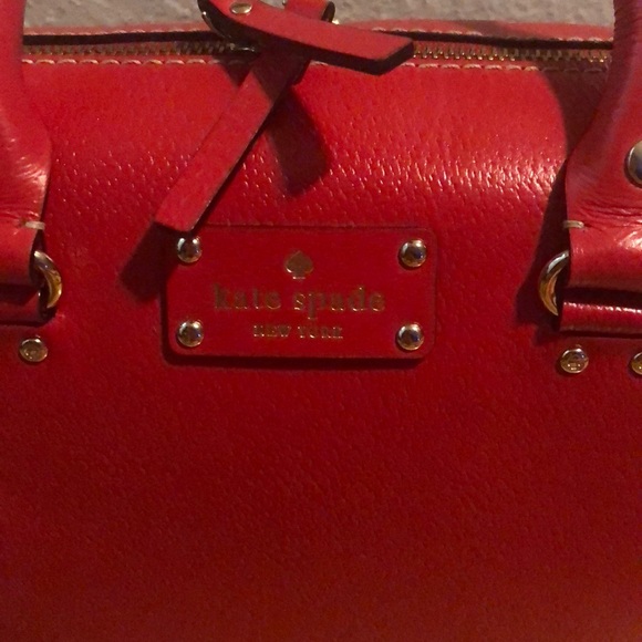 Kate Spade red bag and wallet - Picture 2 of 8